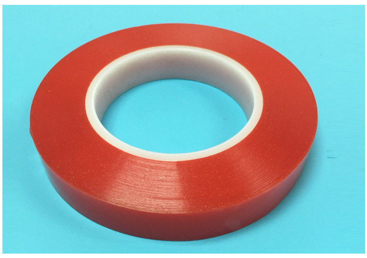 强力红膜透明PET双面胶_强力双面胶__3m